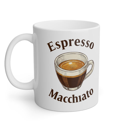 Espresso Macchiato white Coffee Cup