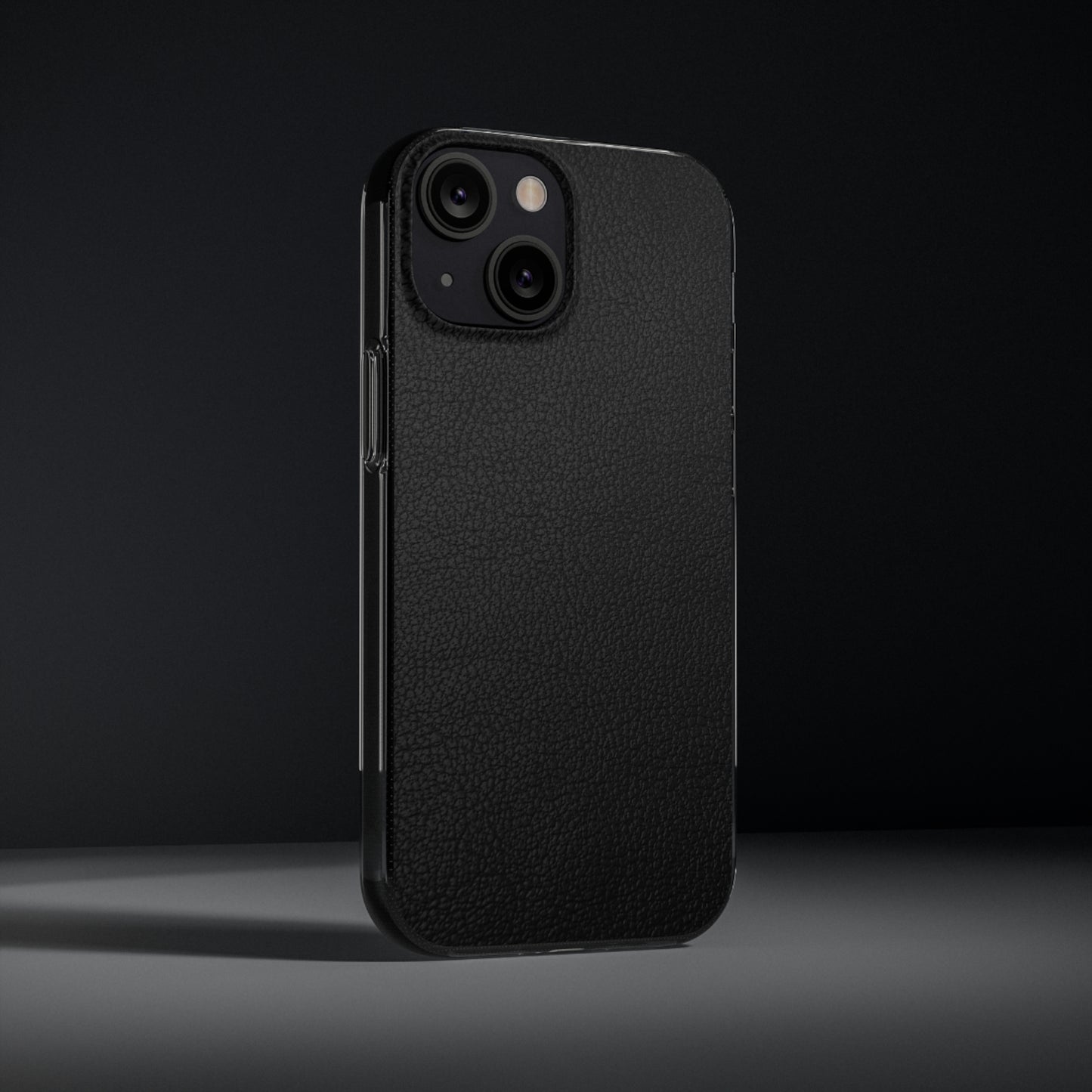 Elegant Black Soft Phone Case