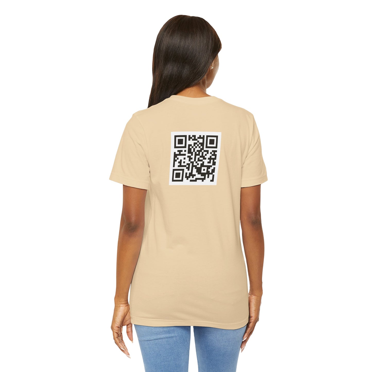 QR Code T-Shirt, customisable