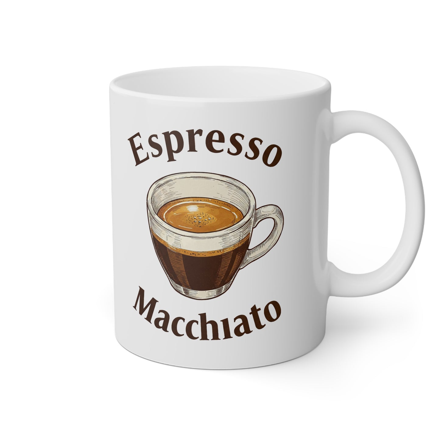 Espresso Macchiato white Coffee Cup