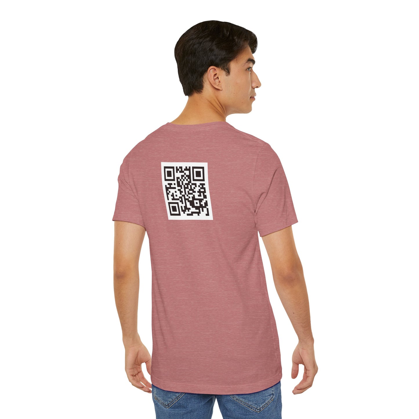 QR Code T-Shirt, customisable