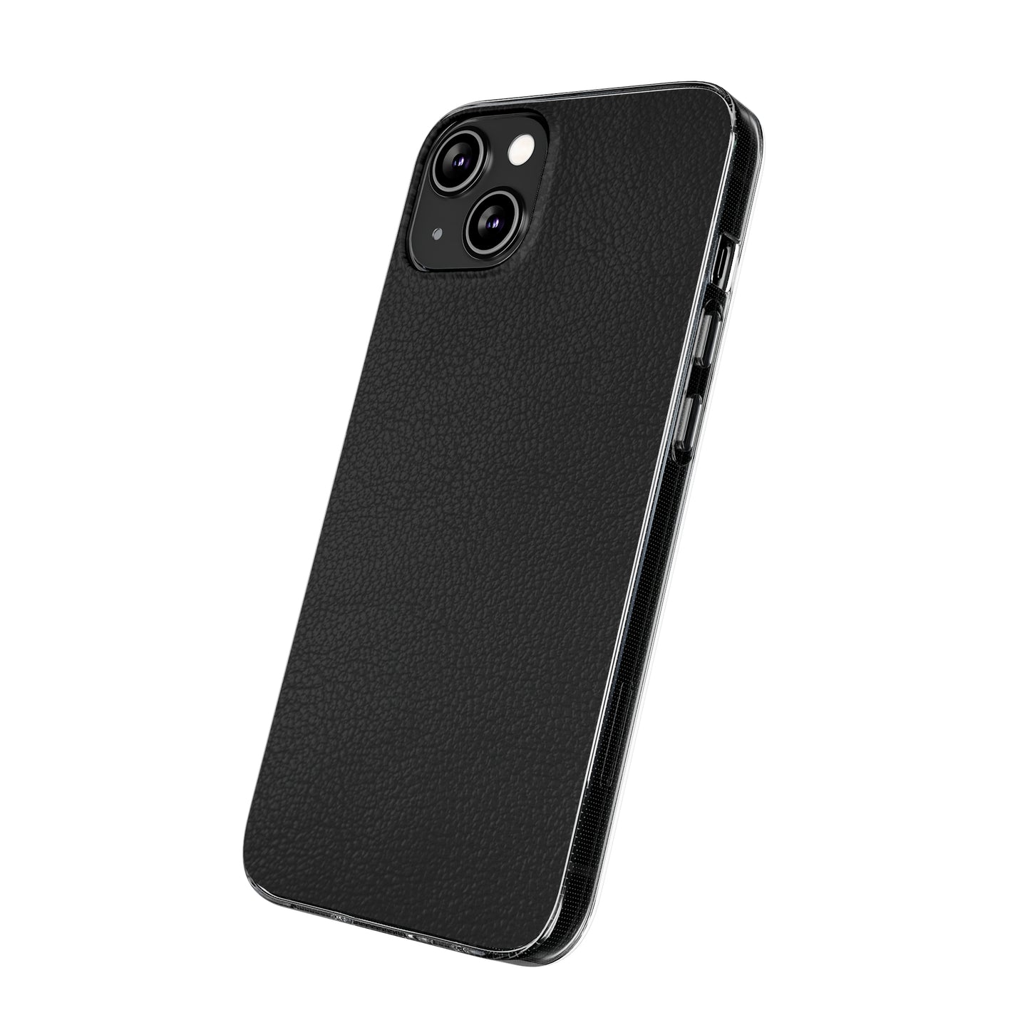 Elegant Black Soft Phone Case