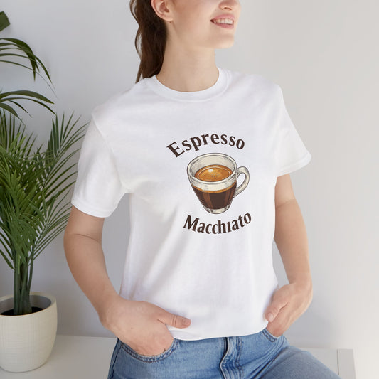 Espresso Macchiato T-Shirt, Unisex