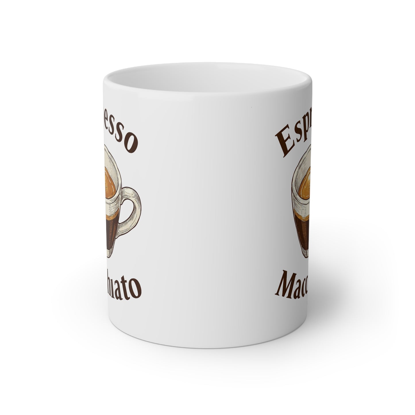 Espresso Macchiato white Coffee Cup