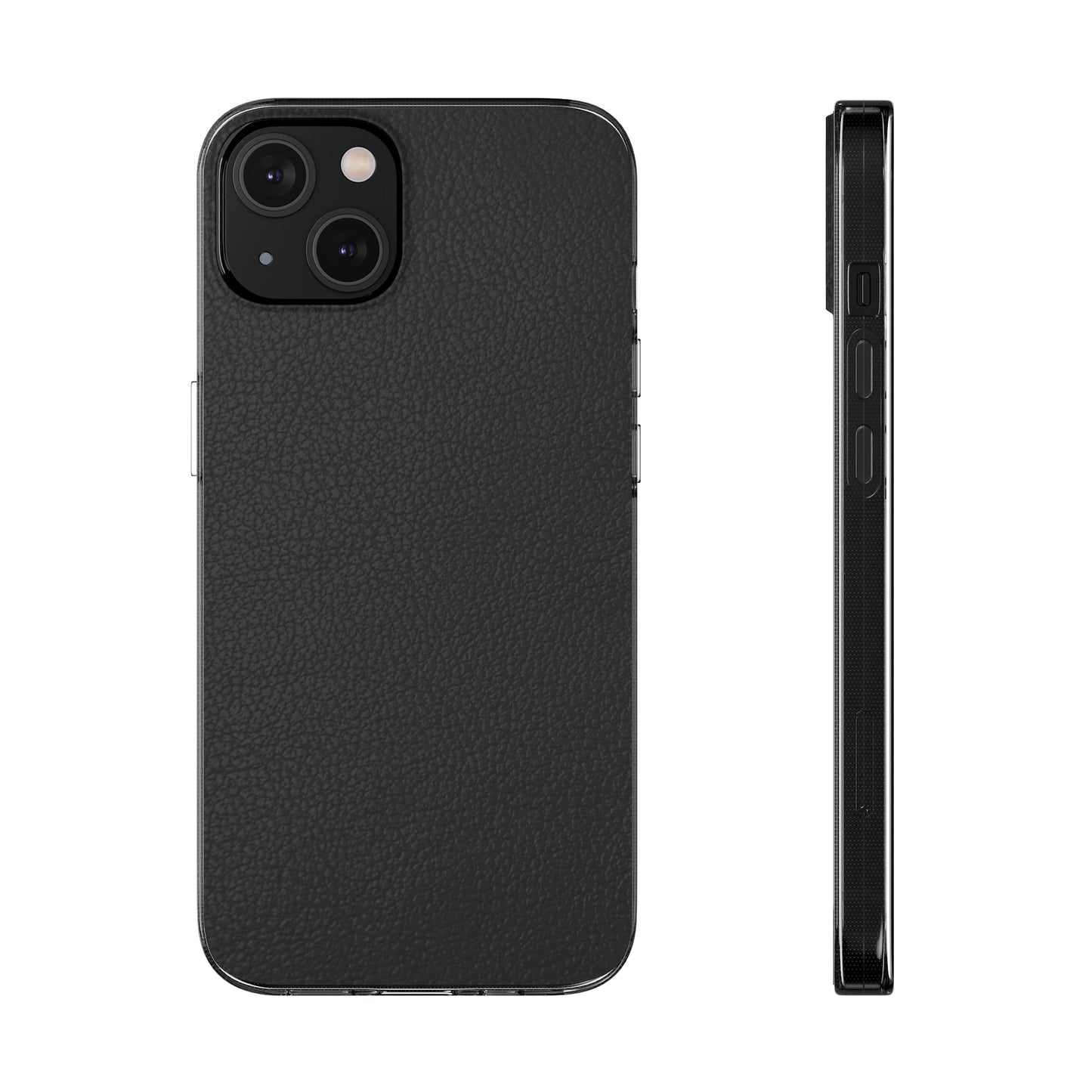 Elegant Black Soft Phone Case