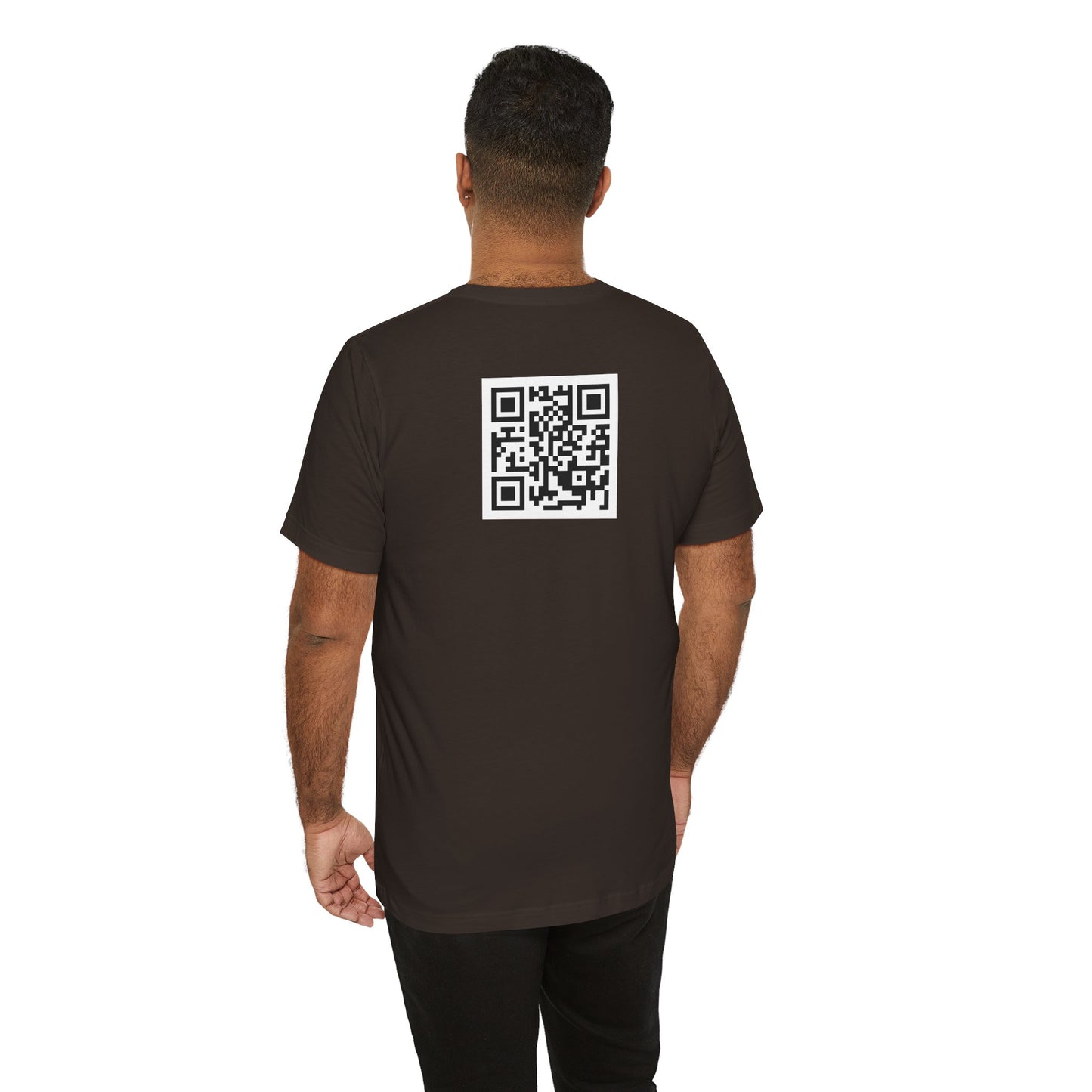 QR Code T-Shirt, customisable