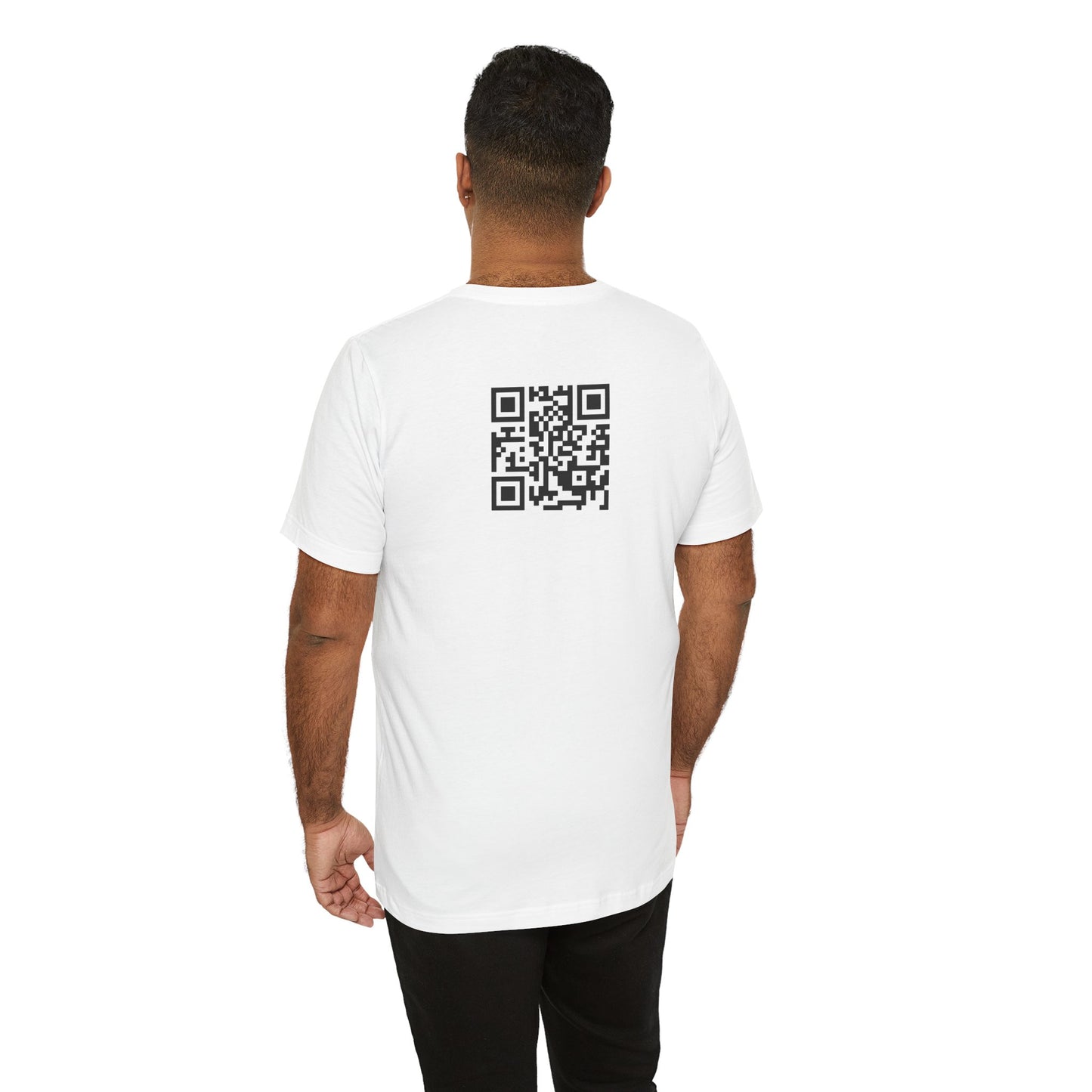 QR Code T-Shirt, customisable