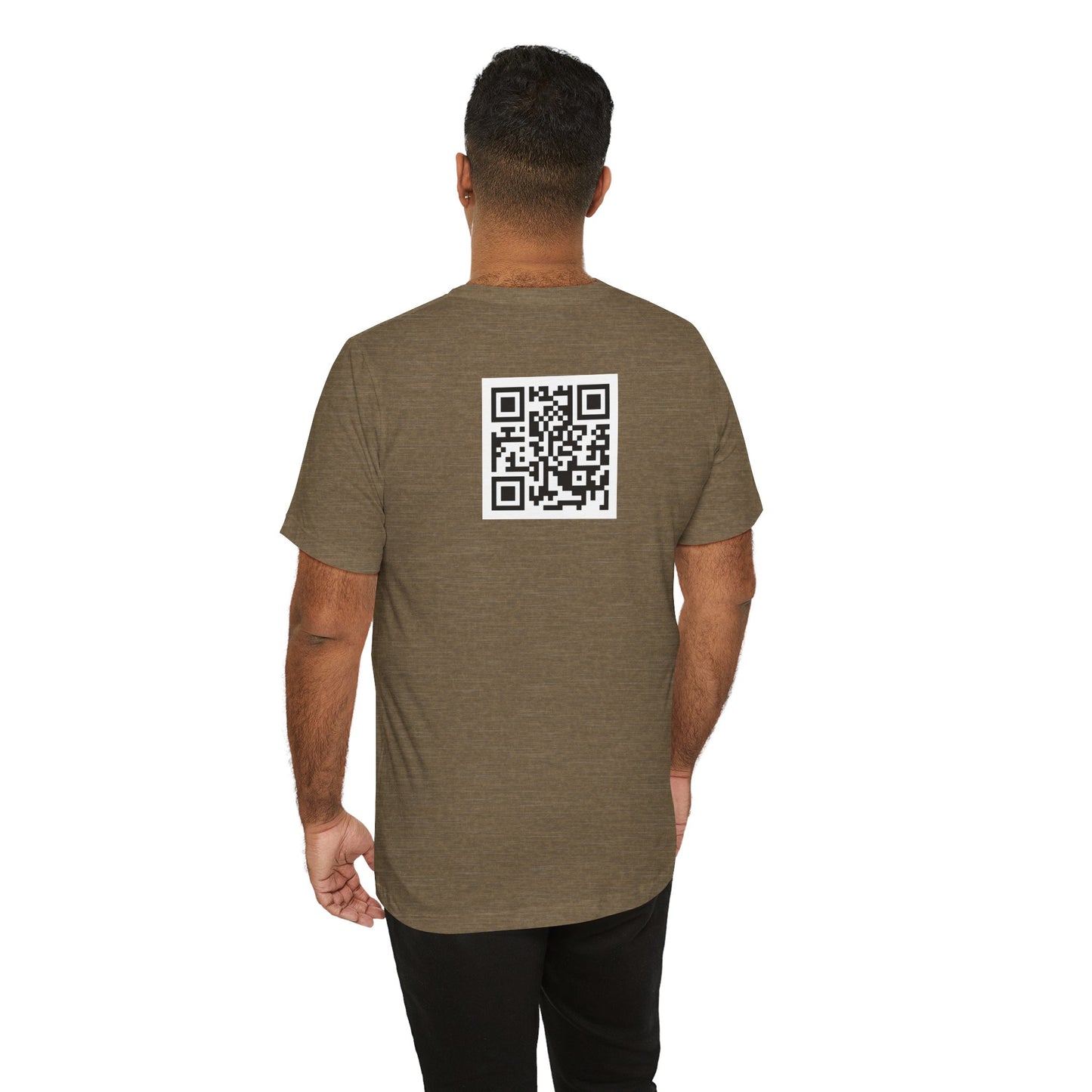 QR Code T-Shirt, customisable