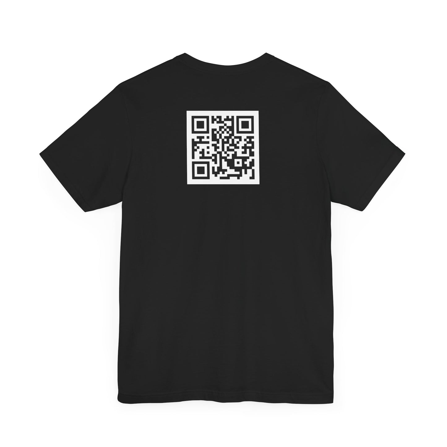 QR Code T-Shirt, customisable