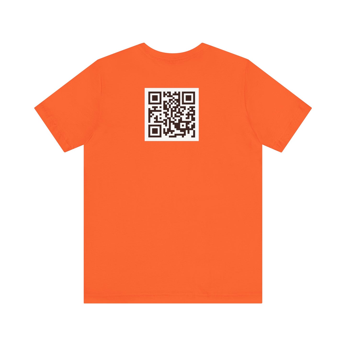 QR Code T-Shirt, customisable