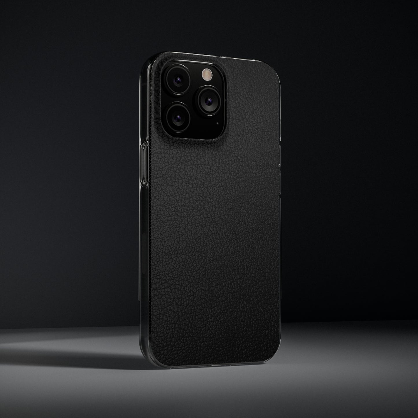 Elegant Black Soft Phone Case